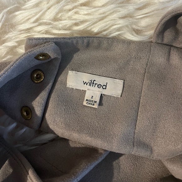 Wilfred faux suede top - Picture 3 of 3